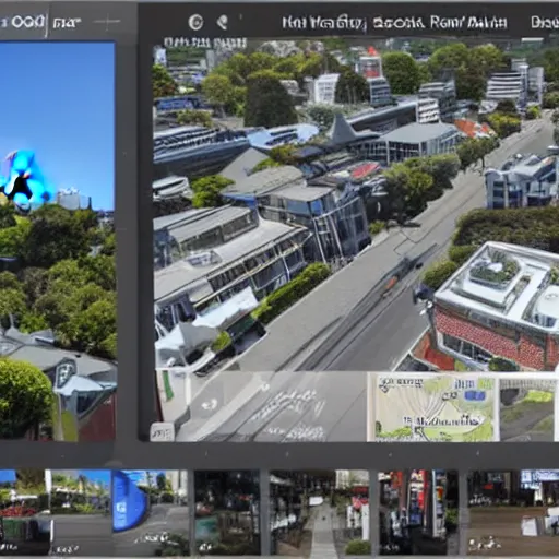 Image similar to Google Street View image from Auckland