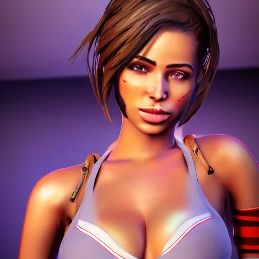 Prompt: photorealistic maya borderlands sexy