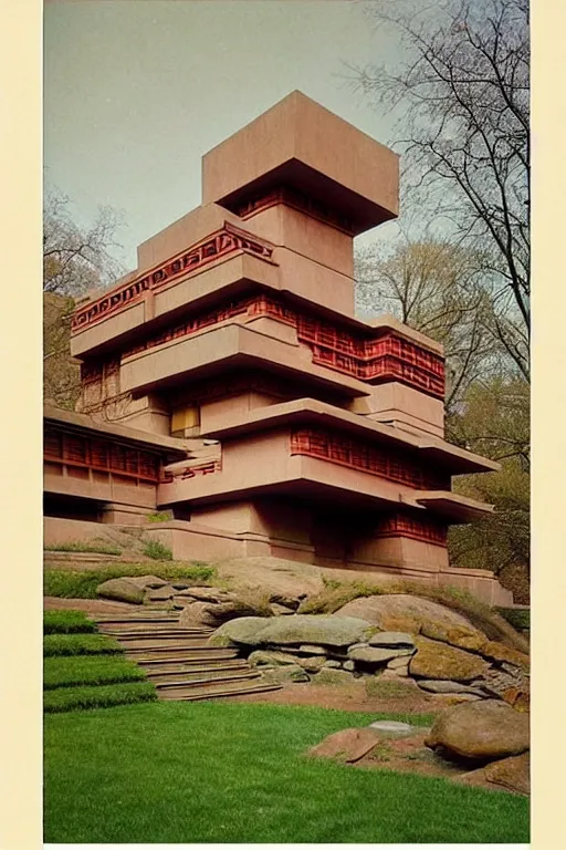 Image similar to ( ( ( ( ( taliesin architecture of radio, antenna architectures 1 8 8 7, biotipia, pleasure parks, gardening mars, smart farming. muted colors. ) ) ) ) ) by frank lloyd wright!!!!!!!!!!!!!!!!!!!!!!!!!!!!!!