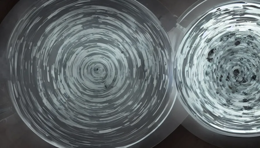 Image similar to bacterial growth in a giant petri dish, realistic, cinematic lighting, establishing shot