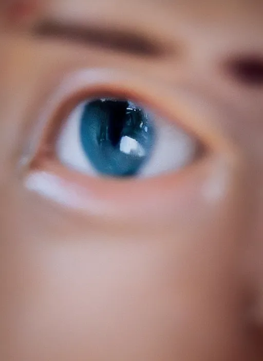 Image similar to portrait of a stunningly beautiful eye, 📸
