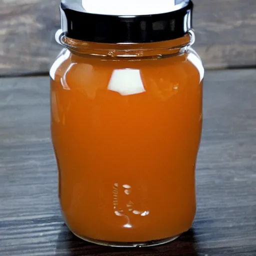 Image similar to j - lo inside a jar of honey