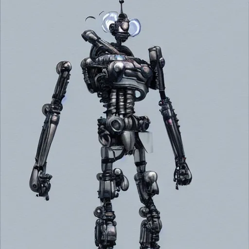 Image similar to robot by Eddie Mendoza in style of Jimmy Nelson