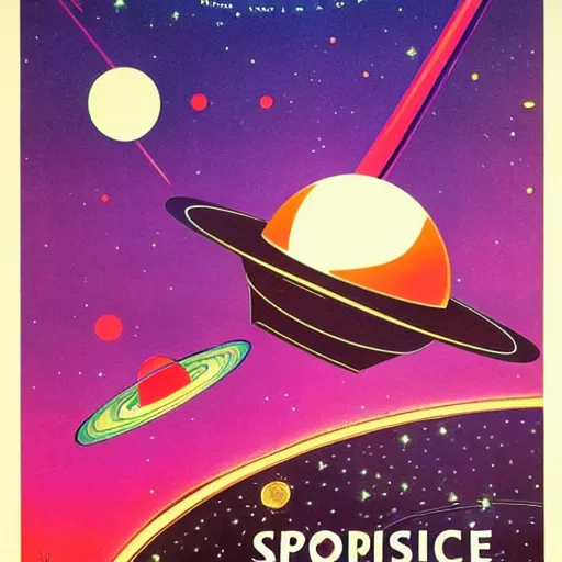 Prompt: space probe, symmetric, amazing lighting, award winning, highly detailed, 4 k, 1 9 6 0 poster