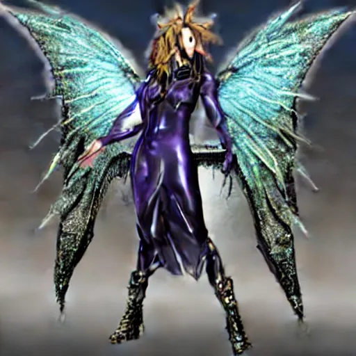 Image similar to cyber dragon angel pimp