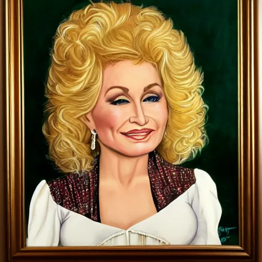 Image similar to young Dolly Parton portrait