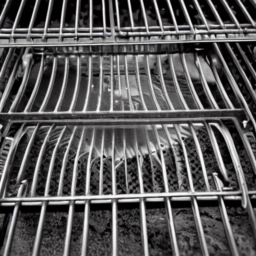 Image similar to looking up through a grate