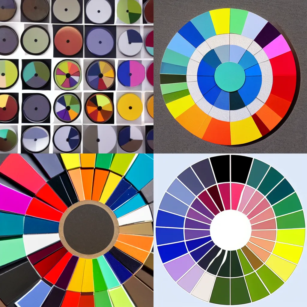 Prompt: the new colour wheel