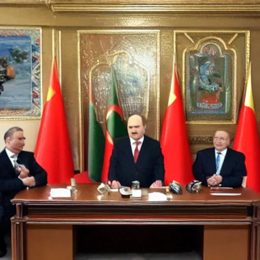 Image similar to Council of multiple Alexander Lukashenko