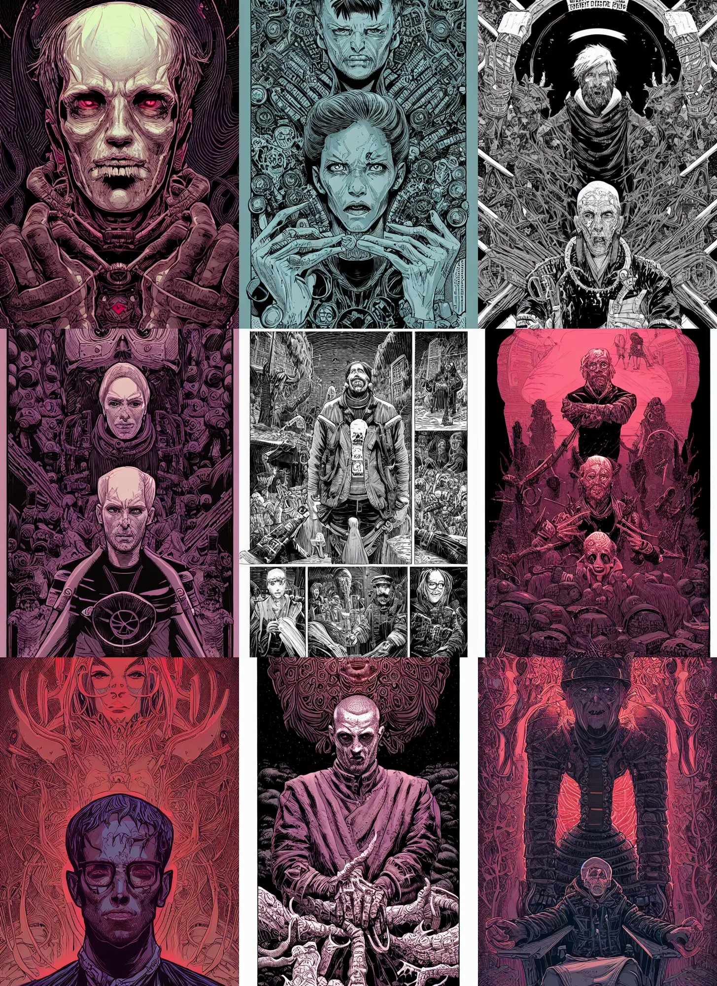 Prompt: portrait of the necromancer, illustrated by laurie greasley, hyper detailed, fantasy surrealism, crisp