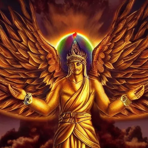 Prompt: people prayin for phoenix god - realistic - photorealistic