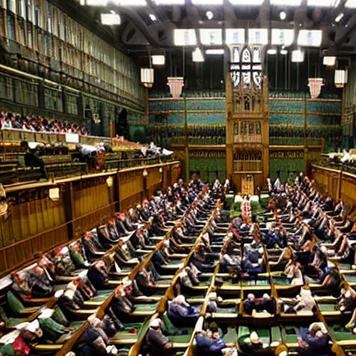 Prompt: house of commons and representatives