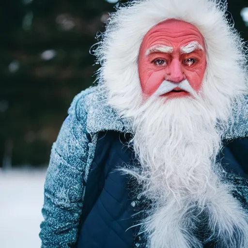 Prompt: portrait photo still of real life cold miser, 8 k, 8 5 mm f 1. 8