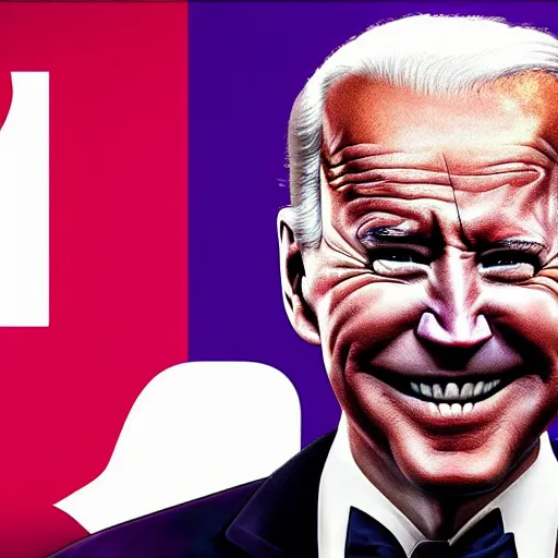 Image similar to joe biden as the joker 4 k