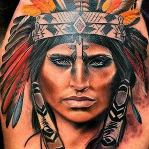 American Indian Tattoo Designs – Tagged 