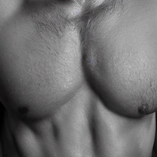Prompt: extreme detail close up photo of a man's nipple, 8 k
