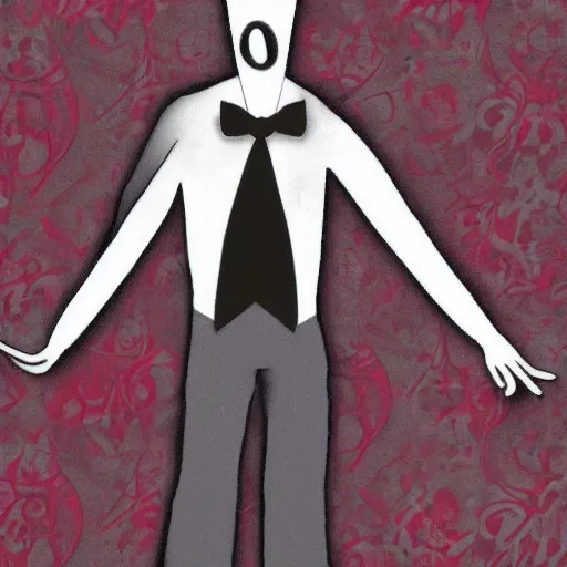 Image similar to fat slenderman