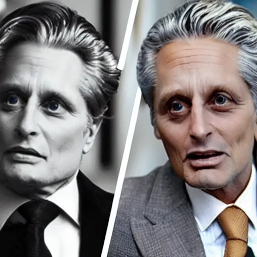 Image similar to Gordon Gekko as a crypto trader in 2020s