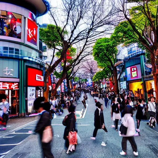 Image similar to harajuku by hisaji hara