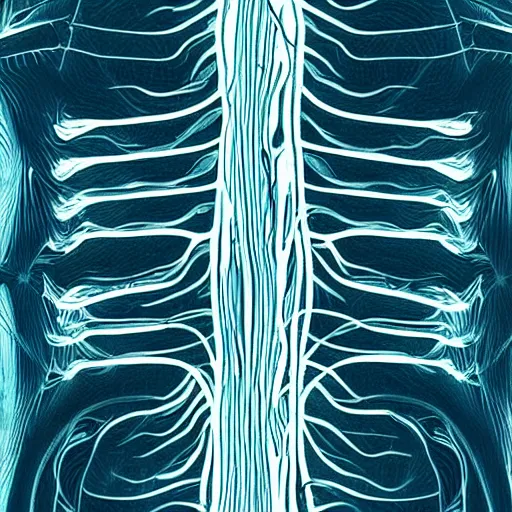 Image similar to artist illustration of a myofibril muscle fibre mechanism