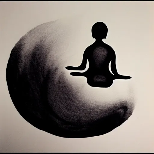 Image similar to zen koan ink