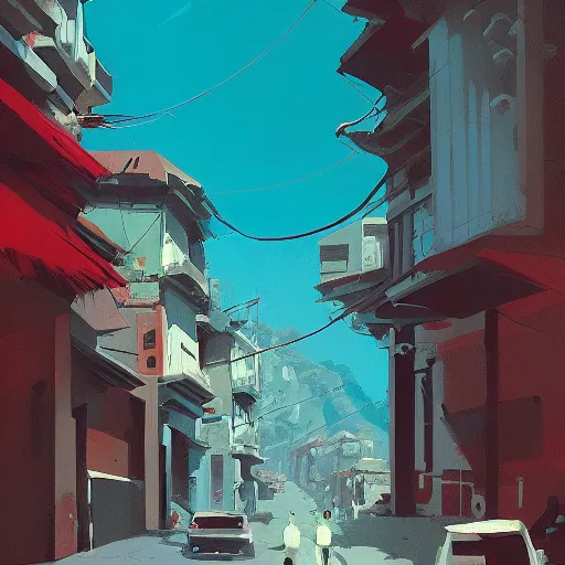 Prompt: rio de janeiro painted by atey ghailan