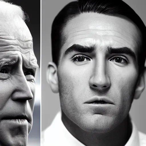 Prompt: man with giant nose that looks like joe biden