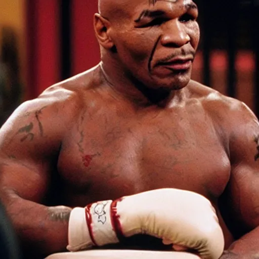 Image similar to mike tyson in friends