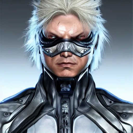 Prompt: Raiden from metal gear revengeance, realistic, hyper realistic, detailed,