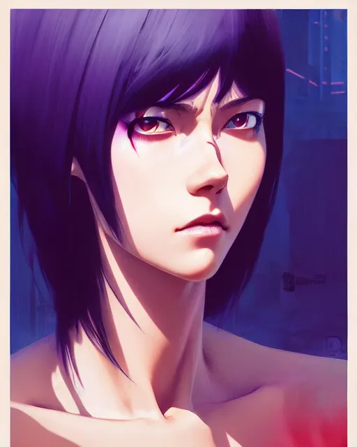 Image similar to dead inside!!!, fine - face, audrey plaza, realistic shaded perfect face, fine details. anime. realistic shaded lighting poster by ilya kuvshinov katsuhiro otomo ghost - in - the - shell, magali villeneuve, artgerm, jeremy lipkin and michael garmash and rob rey