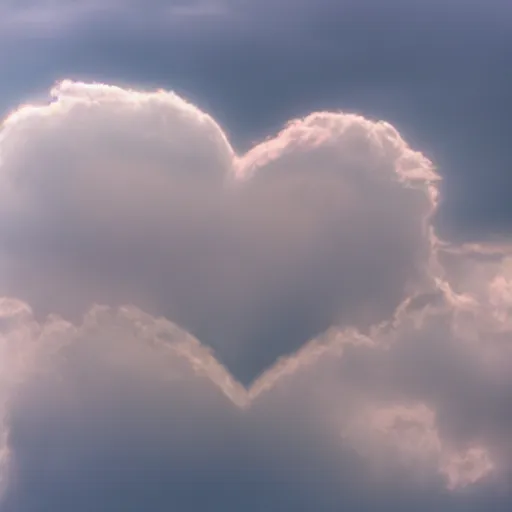 Image similar to heart heart shaped clouds, photo