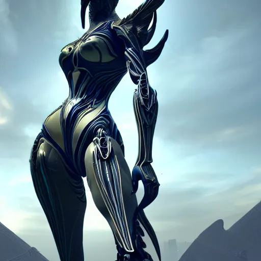 Image similar to highly detailed digital art, looking up at a 300 foot tall giant elegant beautiful saryn female warframe, posing elegantly over your tiny form, detailed legs looming over you, giantess shot, camera close to the legs, upward shot, ground view shot, leg shot, front shot, epic cinematic shot, high quality warframe fanart, captura, realistic, professional digital art, high end digital art, furry art, giantess art, anthro art, DeviantArt, artstation, Furaffinity, 8k HD render, epic lighting