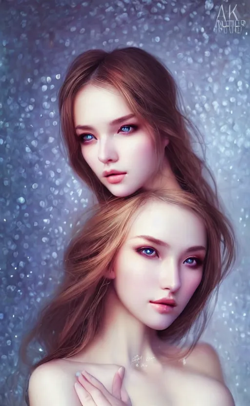 Image similar to a gorgeous russian female photo, bokeh, beautiful face, professionally retouched, soft lighting, realistic, smooth face, full body shot, torso, dress, perfect eyes, sharp focus on eyes, 8 k, high definition, insanely detailed, intricate, elegant, art by artgerm and kyoung hwan kim