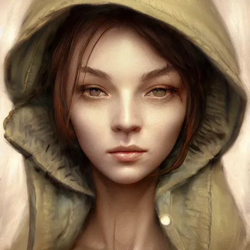 Image similar to masterpiece amazing stunning painting of a beautiful face by Anton Pieck, Artgerm ; 3d unreal engine, 4k 3d render,