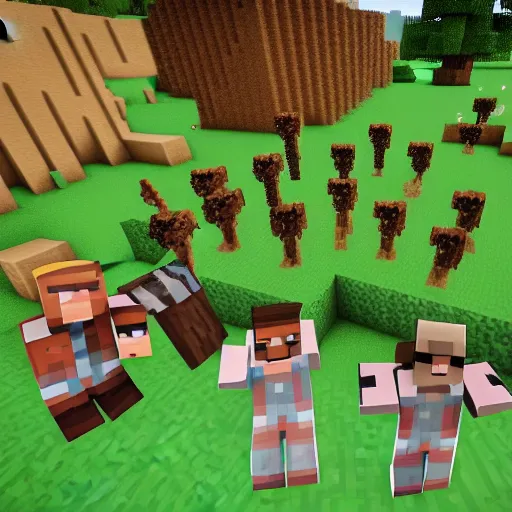 Image similar to a minecraft kangaroo mob