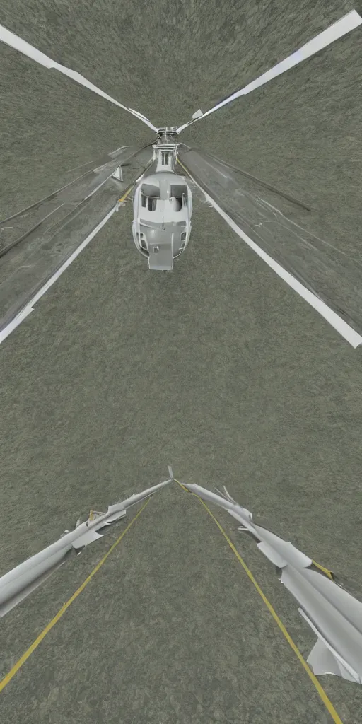 Prompt: walkway, realistic, helicopter perspective, deep perspective, wide angle, detailed,