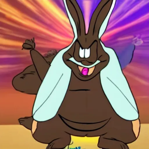 Image similar to big chungus bugs bunny in real life