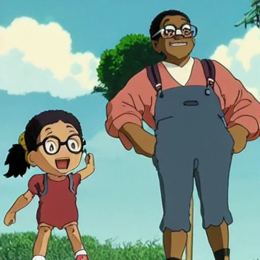 Image similar to urkel in a studio ghibli film