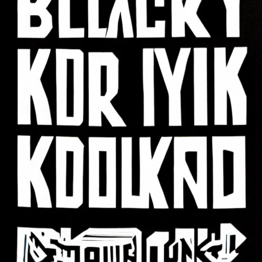 Image similar to black on white graphic design in style of david rudnick, eric hu, acid, y 2 k