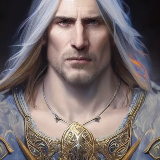 Prompt: ultra realistic illustration of arthas menethil, intricate, elegant, highly detailed, digital painting, artstation, concept art, smooth, sharp focus, illustration, art by artgerm and greg rutkowski and alphonse mucha