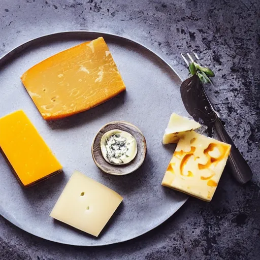 Prompt: high resolution photo of so much cheese, michelin star, very tasty, food photography, instagram, trending
