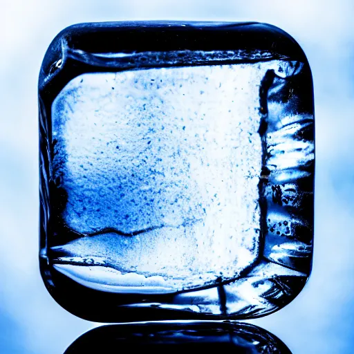 Image similar to photo of an ice cube