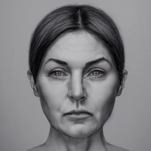 Prompt: uncanny face of a woman, 8 k, hyperrealist