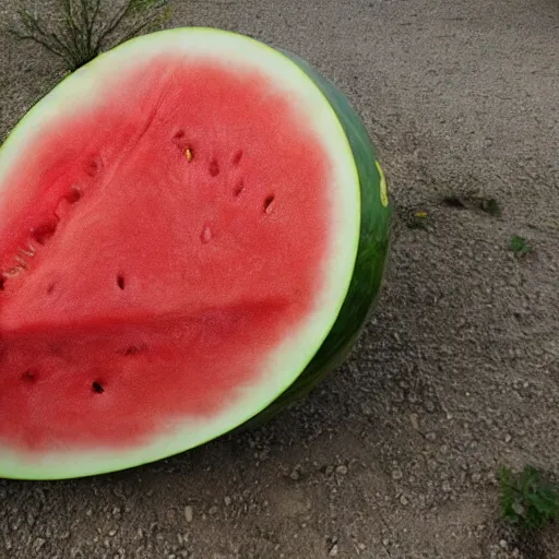 Prompt: big watermelon