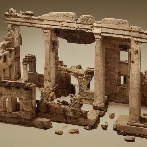 Image similar to Beautiful Promotional Photograph of ancient Roman McDonalds, wideshot,longshot,fullshot.