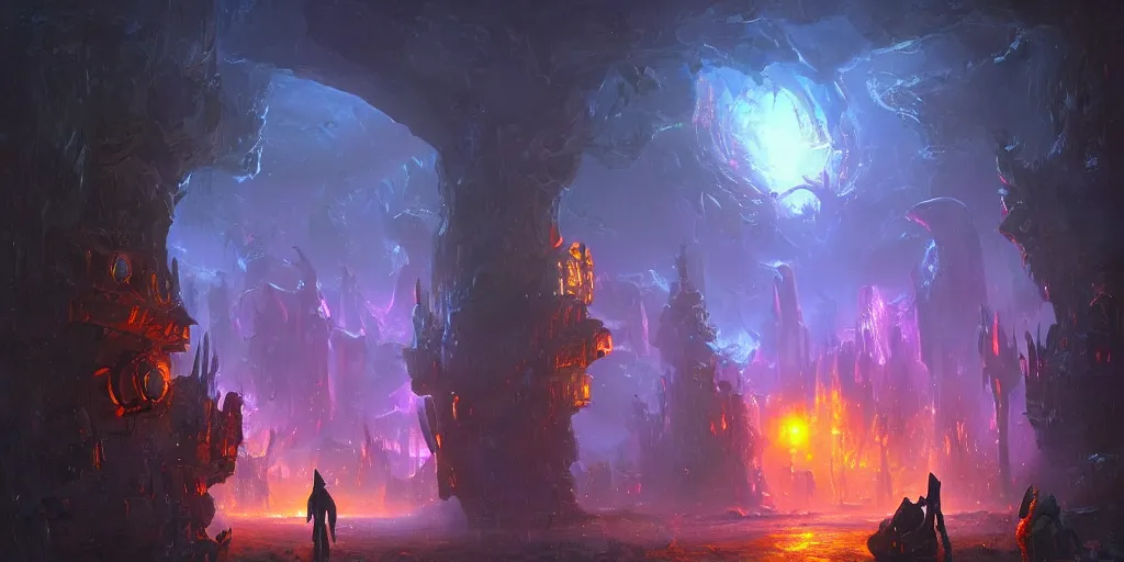 Prompt: fantasy world portal by Paul Lehr dramatic lighting, cinematic establishing shot, extremely high detail, photorealistic, cinematic lighting