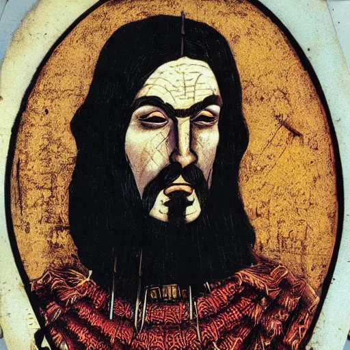 Prompt: a photo of vlad the impaler