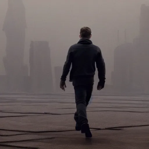 Image similar to epic movie still of mark zuckerberg in blade runner 2 0 4 9