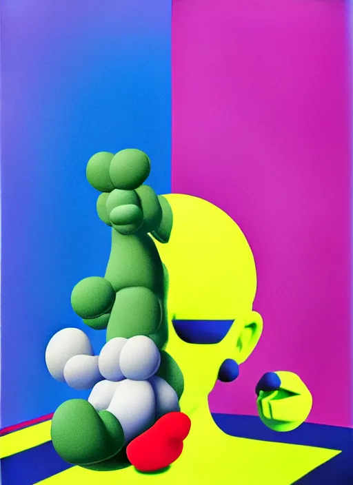 Image similar to sneaker by shusei nagaoka, kaws, david rudnick, airbrush on canvas, pastell colours, cell shaded, 8 k