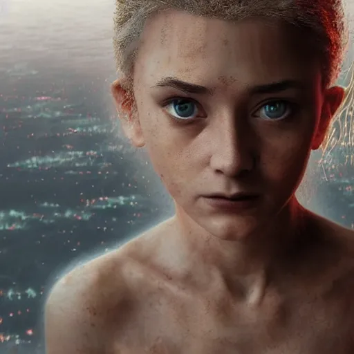 Image similar to 2040, unbelievably beautiful, perfect, masterpiece, dynamic, epic, cinematic 8K HD painting portrait movie shot of A forgotten world. By a Celtic movie director. Motion, VFX, Inspirational arthouse, high budget, blockbuster, James Gunn and Tim burton style, at Behance, at Netflix, at Studio Ghibli, with Instagram filters, Photoshop, Adobe Lightroom, Adobe After Effects, rendered in Unreal Engine 6 with NVIDIA Raytracing, award winning, finalist piece by an unknown artist.